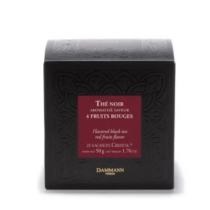 DAMMANN FRERES Les Thés Et Tisanes<Thé Noir 4 Fruits rouges en sachets, Dammann Frères