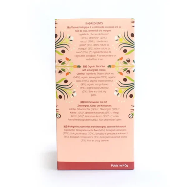 English Tea Shop Les Thés Et Tisanes<Thé Noir Bio Tropical 20 sachets,
