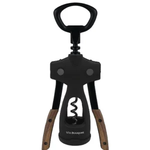 Vin Bouquet Ustensiles Pour Le Vin<Tire-bouchon à bras Noir Bois,
