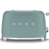 SMEG Grille-Pain Et Toasters<Toaster 2 tranches Années 50 Emeraude,