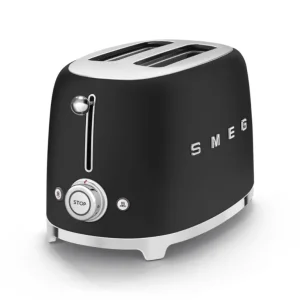 SMEG Grille-Pain Et Toasters<Toaster 2 tranches Années 50 Noir Mat,