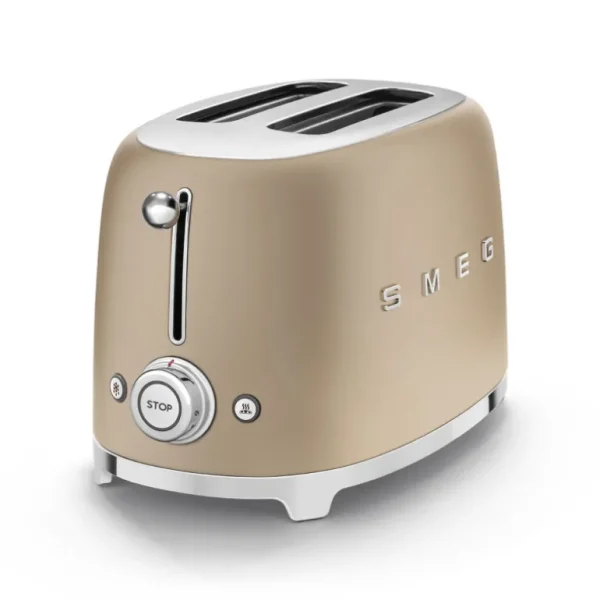 SMEG Grille-Pain Et Toasters<Toaster 2 tranches Années 50 Doré Mat,