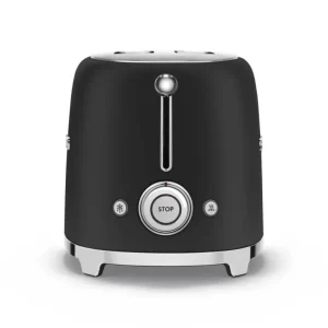 SMEG Grille-Pain Et Toasters<Toaster 2 tranches Années 50 Noir Mat,