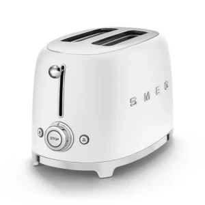 SMEG Grille-Pain Et Toasters<Toaster 2 tranches Années 50 Blanc mat,