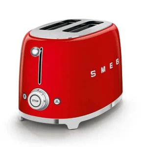 SMEG Grille-Pain Et Toasters<Toaster 2 tranches Années 50 Rouge,