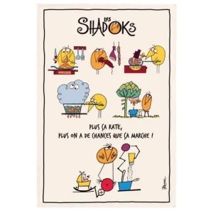 Winkler Torchons<Torchon " Les Shadoks en cuisine ",