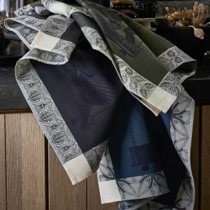 LE JACQUARD Français Torchons<Torchon Curiosités Minérales Charbon,