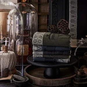 LE JACQUARD Français Torchons<Torchon Curiosités Minérales Charbon,