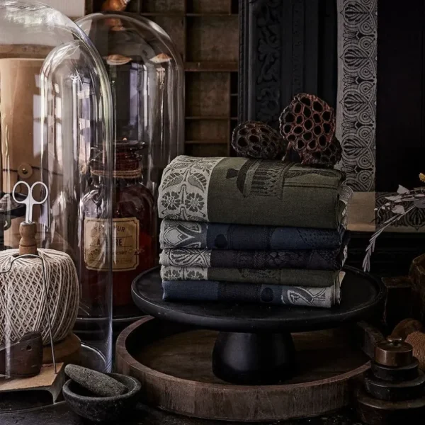 LE JACQUARD Français Torchons<Torchon Curiosités Minérales Charbon,
