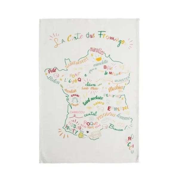 Coucke Torchons<Torchon Fromages et Régions,