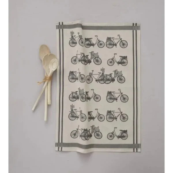 Sylvie Thiriez Torchons<Torchon jacquard Amsterdam naturel,