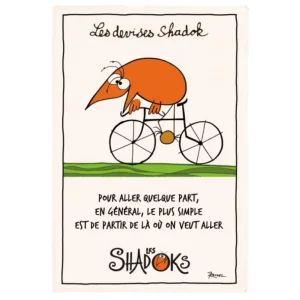 Winkler Torchons<Torchon Shadok à velo,