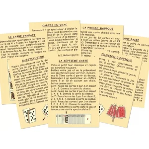 Marc Vidal Les Jeux D'Intérieur<42 tours de cartes,