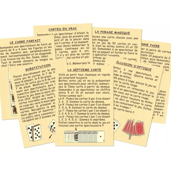 Marc Vidal Les Jeux D'Intérieur<42 tours de cartes,