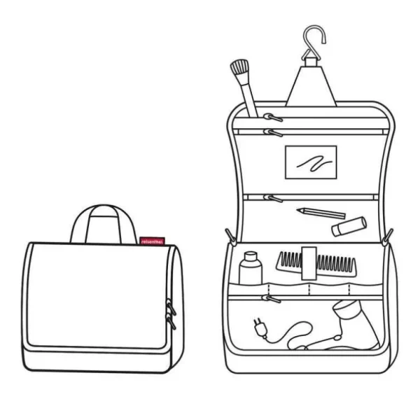 Reisenthel Coin Lavabo | Coin Douche Et Bain<Trousse de toilette à suspendre XL Noir,