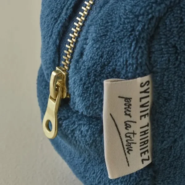 Sylvie Thiriez Les Accessoires<Trousse Polaire Bleu Pétrole,
