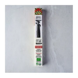 VALRHONA Les Ingrédients Du Pâtissier<Tube de 3 gousses de vanille bio de Madagascar, Norohy