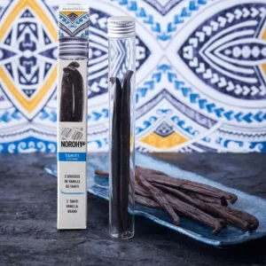VALRHONA Les Ingrédients Du Pâtissier<Tube de 2 gousses de vanille de Tahiti, Norohy