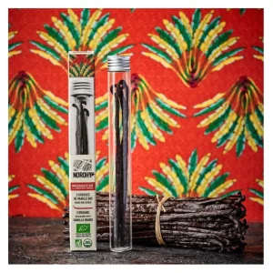 VALRHONA Les Ingrédients Du Pâtissier<Tube de 3 gousses de vanille bio de Madagascar, Norohy