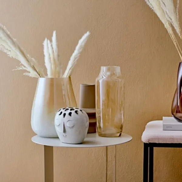 Bloomingville Vases<Vase Blanc en Grès Elissa,