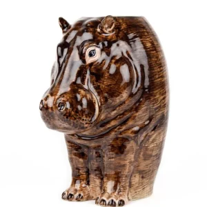 Quail Ceramics UK Vases | Objets Insolites<Vase Hippopotame XL,