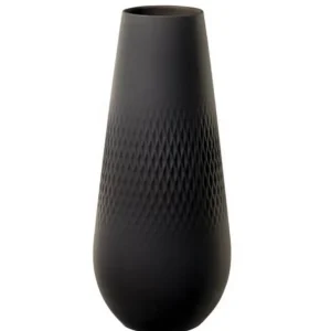 Villeroy & Boch Vases<Vase Manufacture Collier Noir Carré haut,