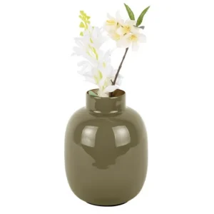 Present Time Vases<Vase Mila Dark Green,