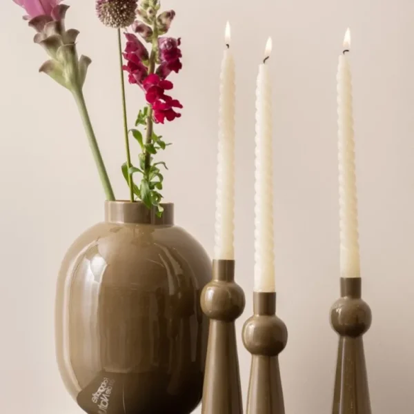Present Time Vases<Vase Mila Dark Green,