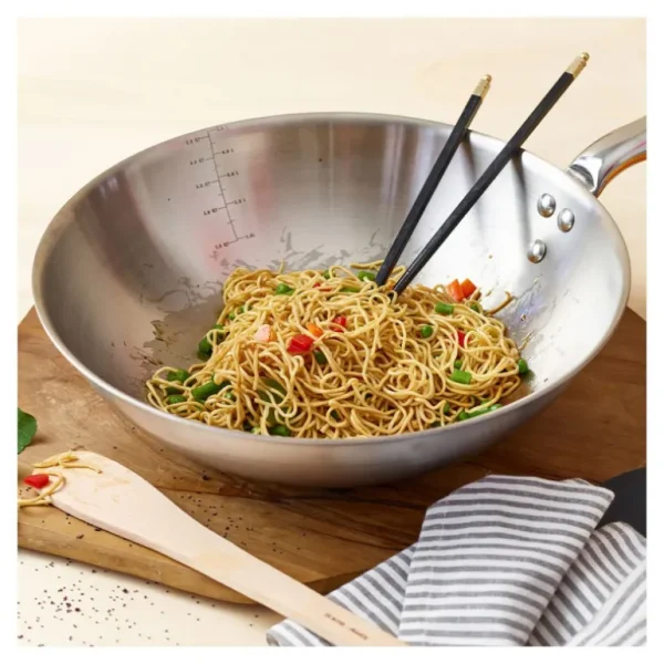 DE BUYER Woks<Wok inox Alchimy,